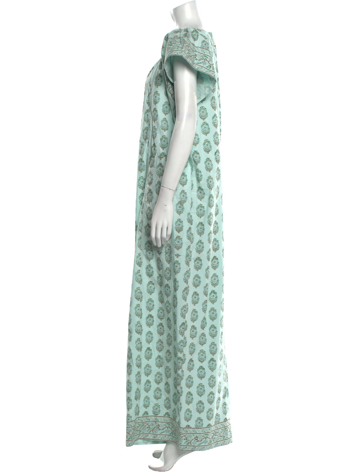 Hannah Artwear Printed Scoop Neck Jumpsuit