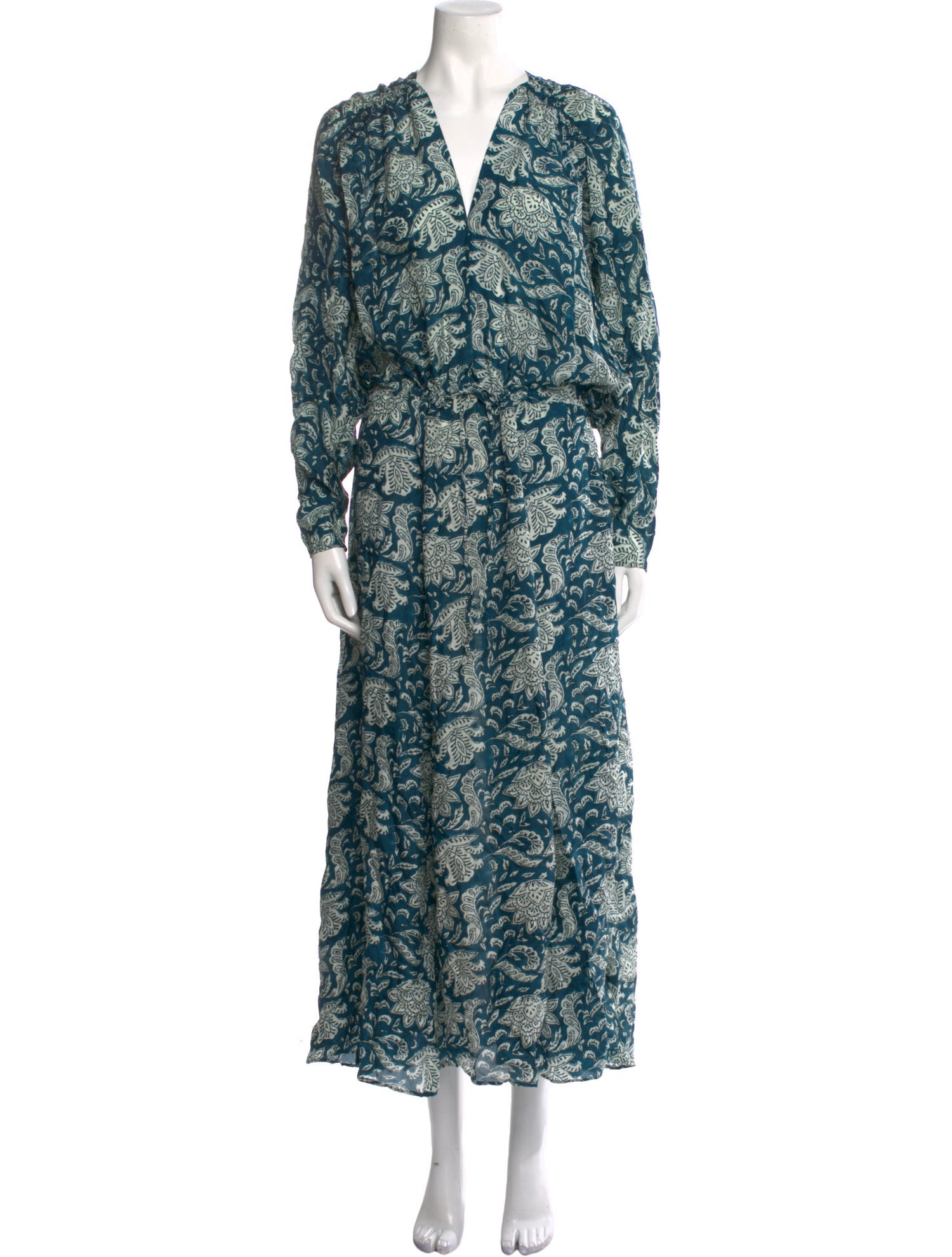 Hannah Artwear Silk Long Dress