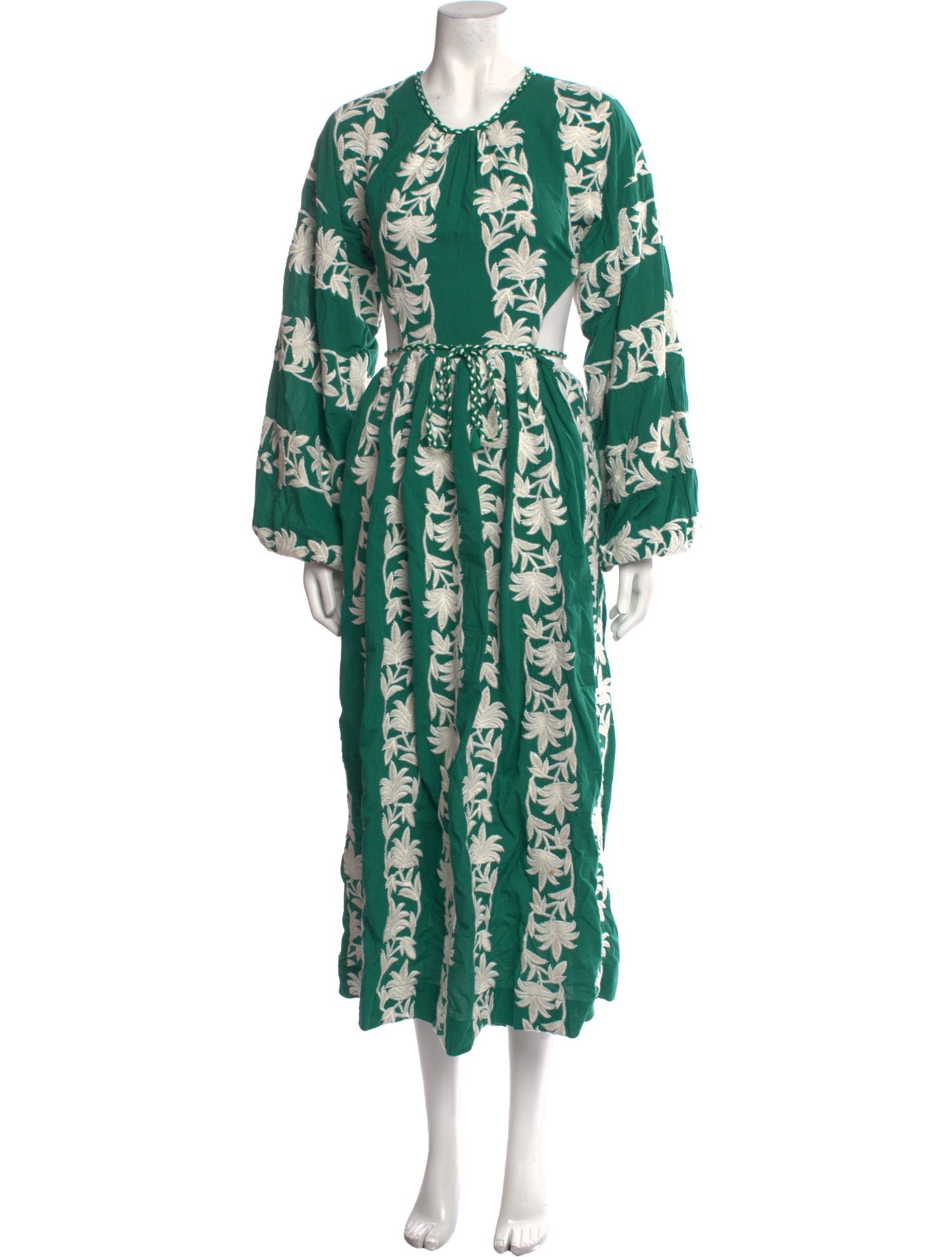 Hannah Artwear Floral Print Long Dress