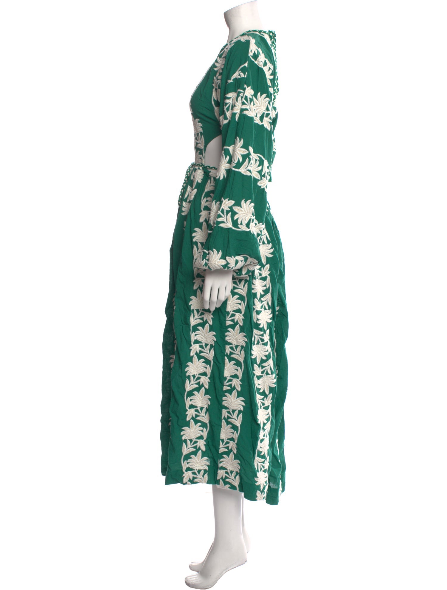 Hannah Artwear Floral Print Long Dress