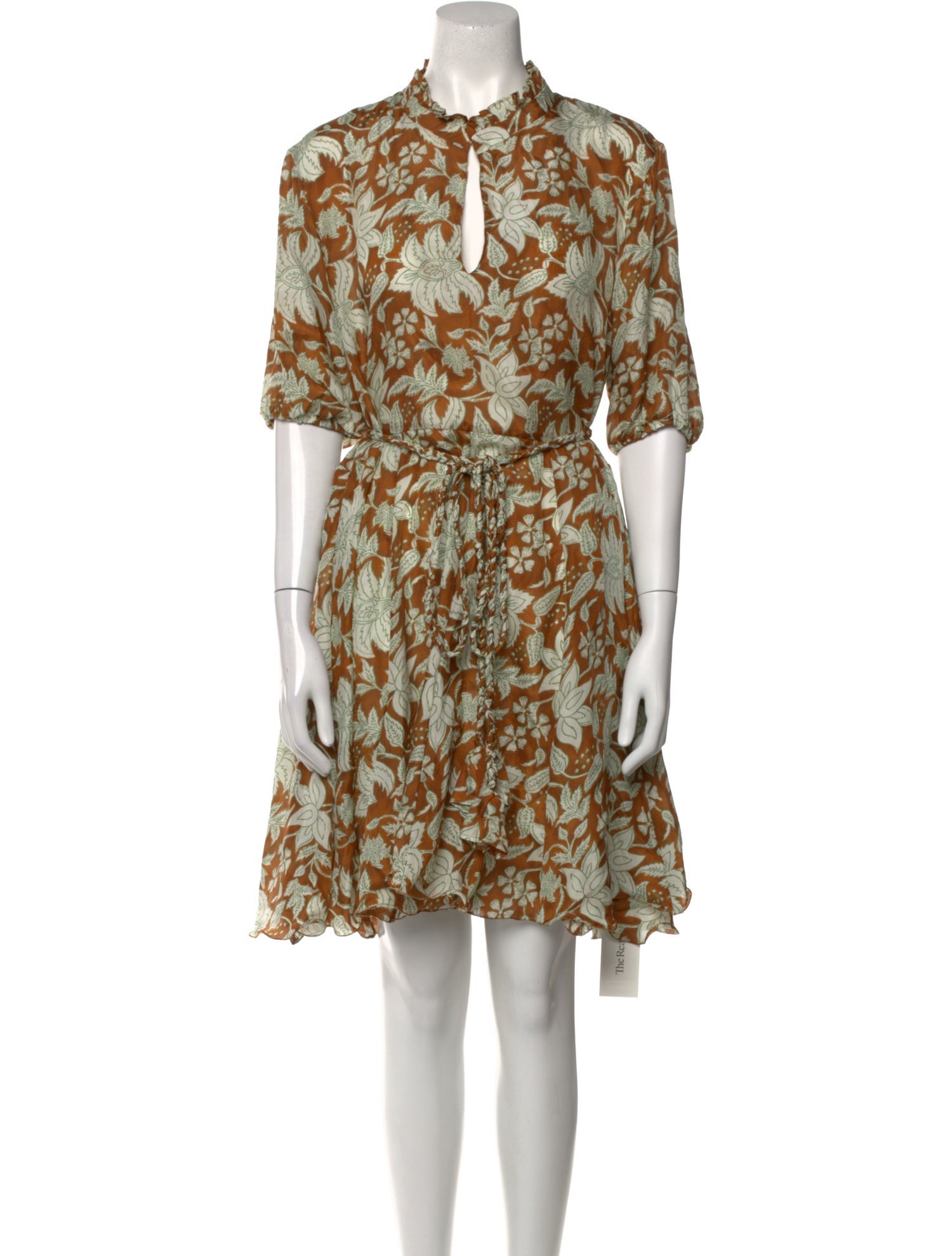 Hannah Artwear Silk Knee-Length Dress