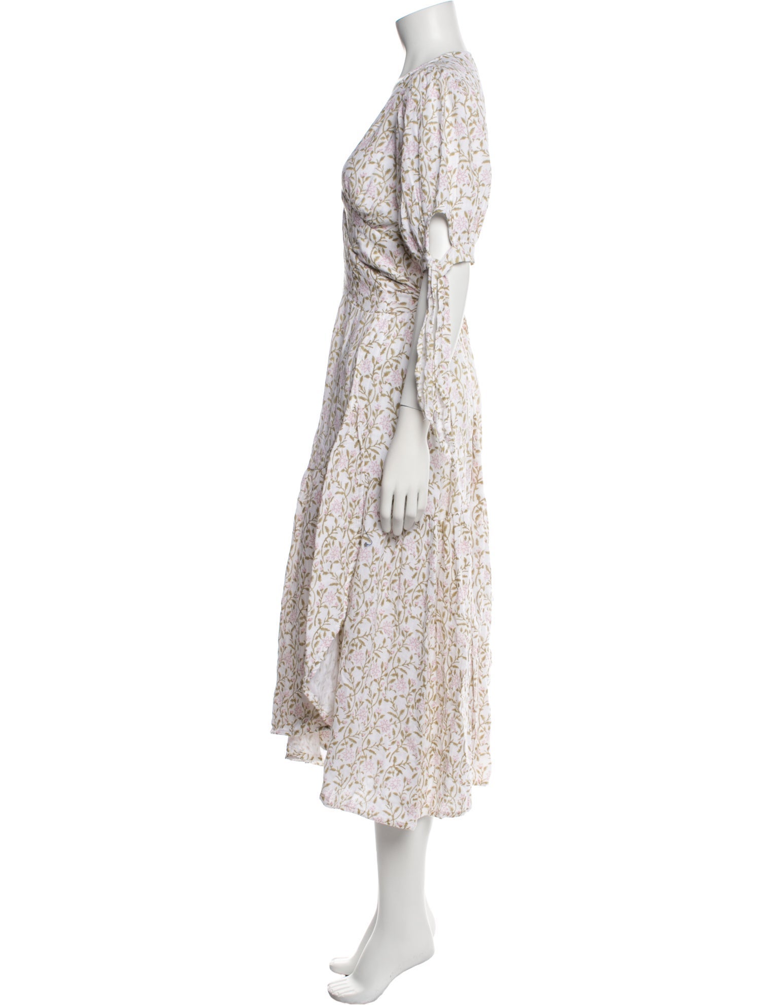 Hannah Artwear Floral Print Long Dress