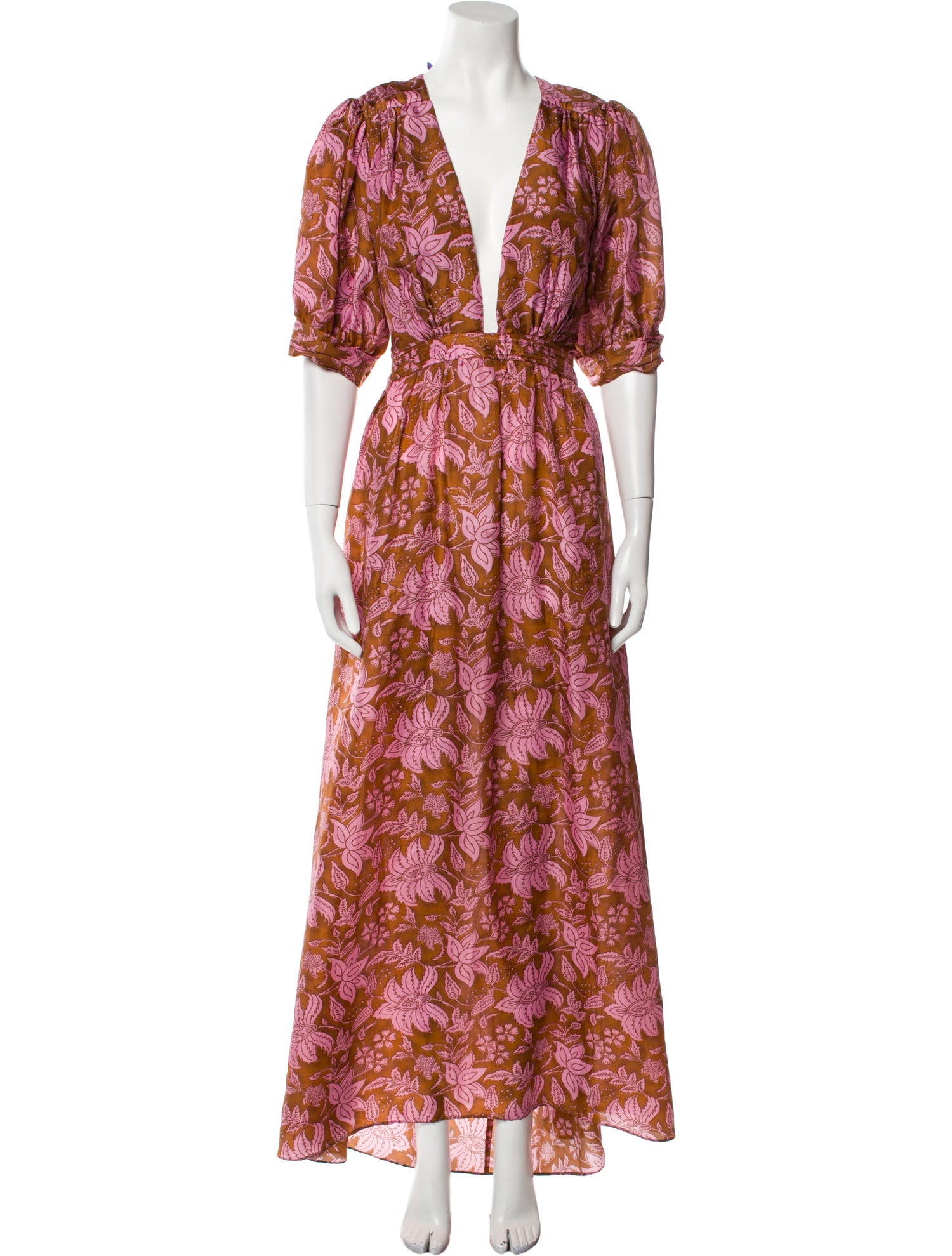 Hannah Artwear Silk Long Dress