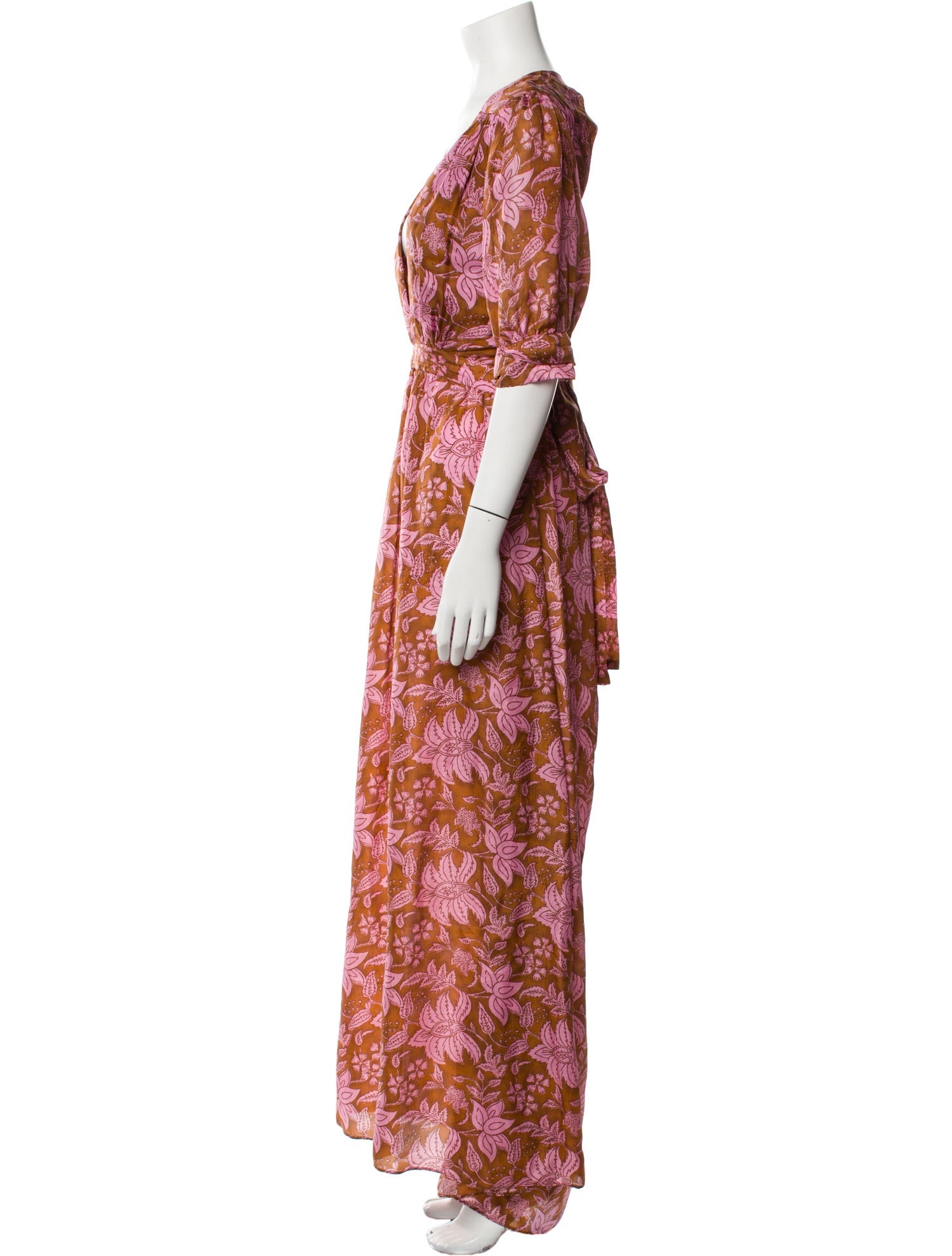 Hannah Artwear Silk Long Dress