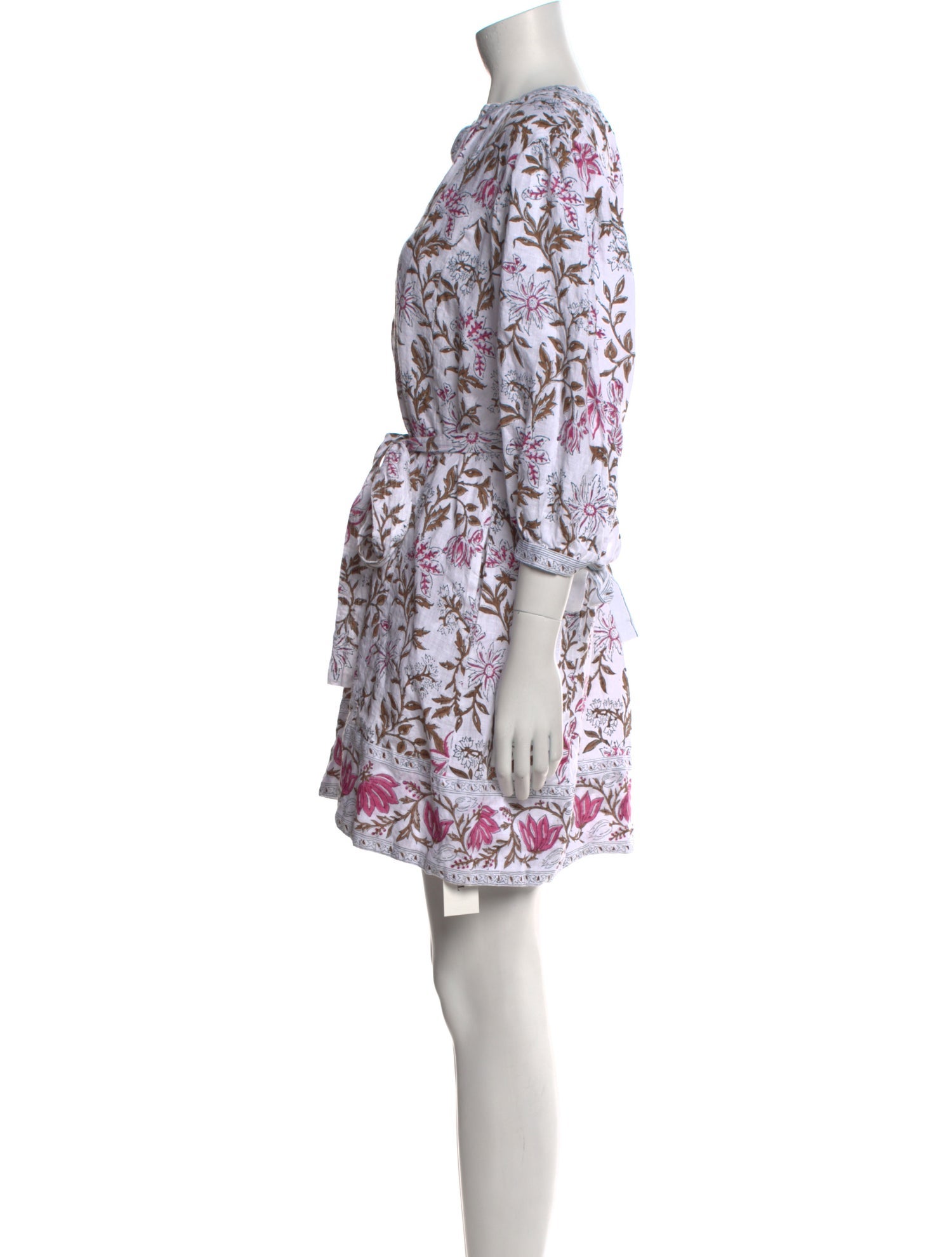 Hannah Artwear Linen Mini Dress