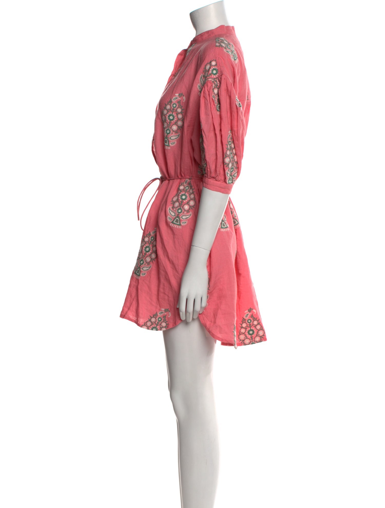 Hannah Artwear Linen Mini Dress