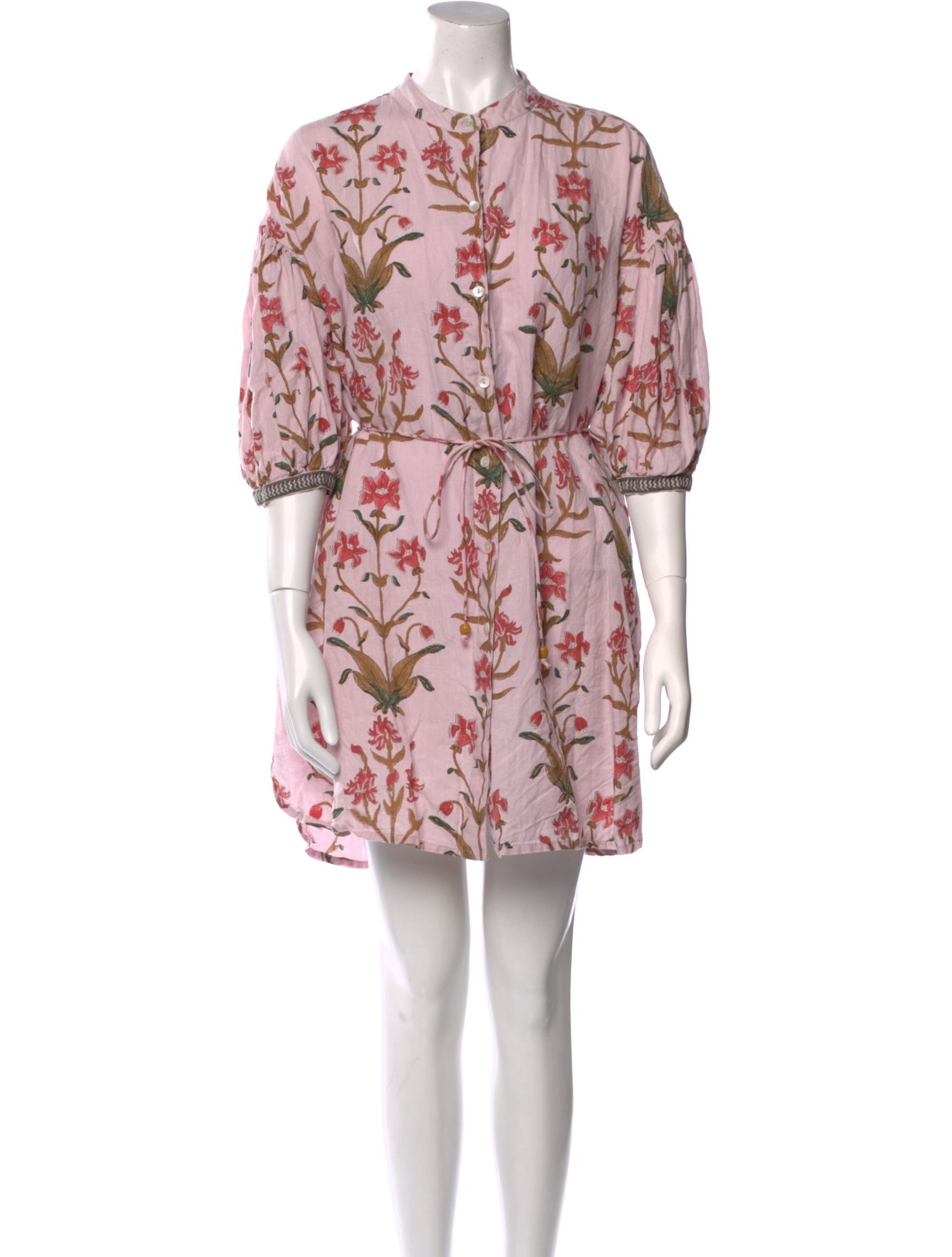 Hannah Artwear Linen Mini Dress