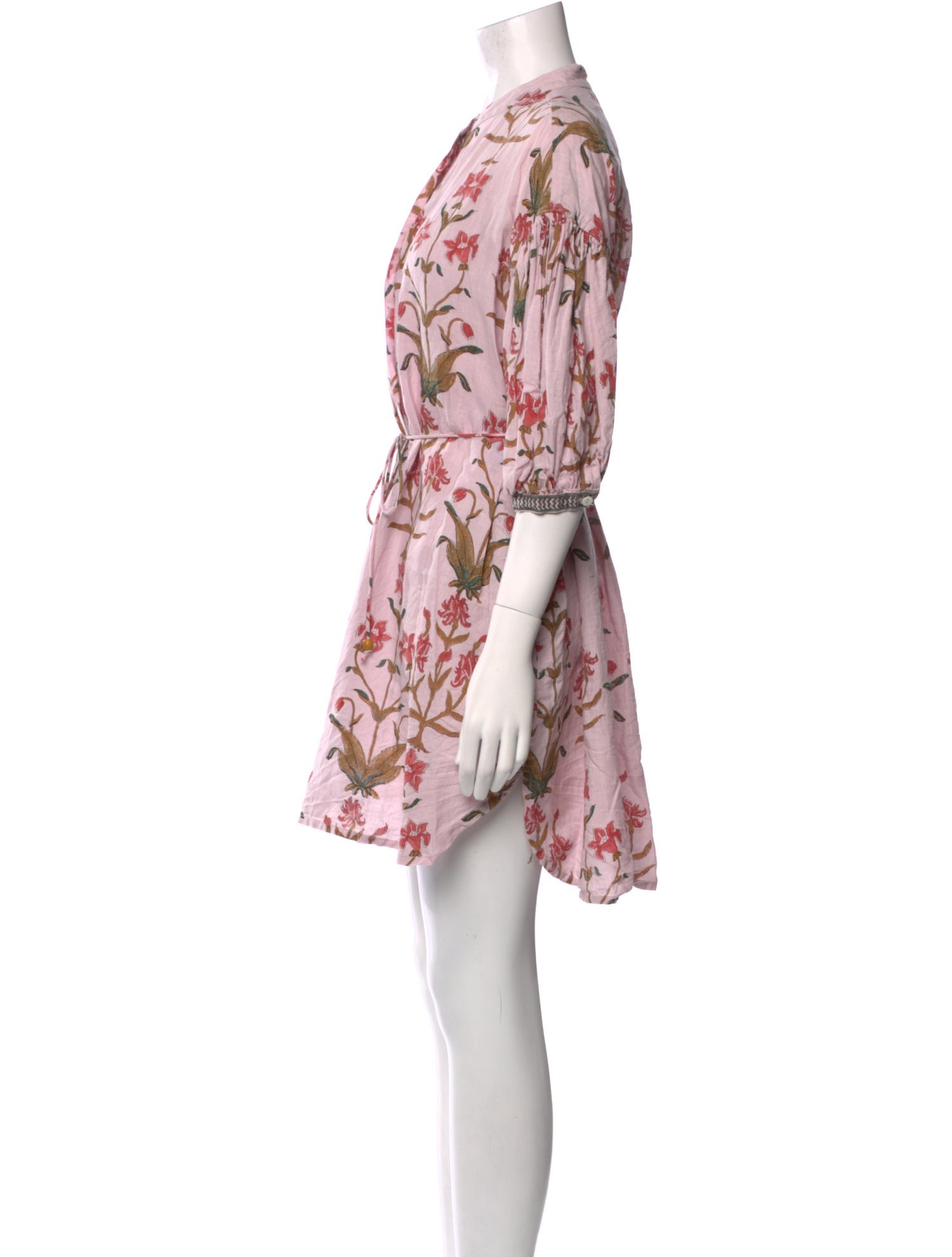 Hannah Artwear Linen Mini Dress