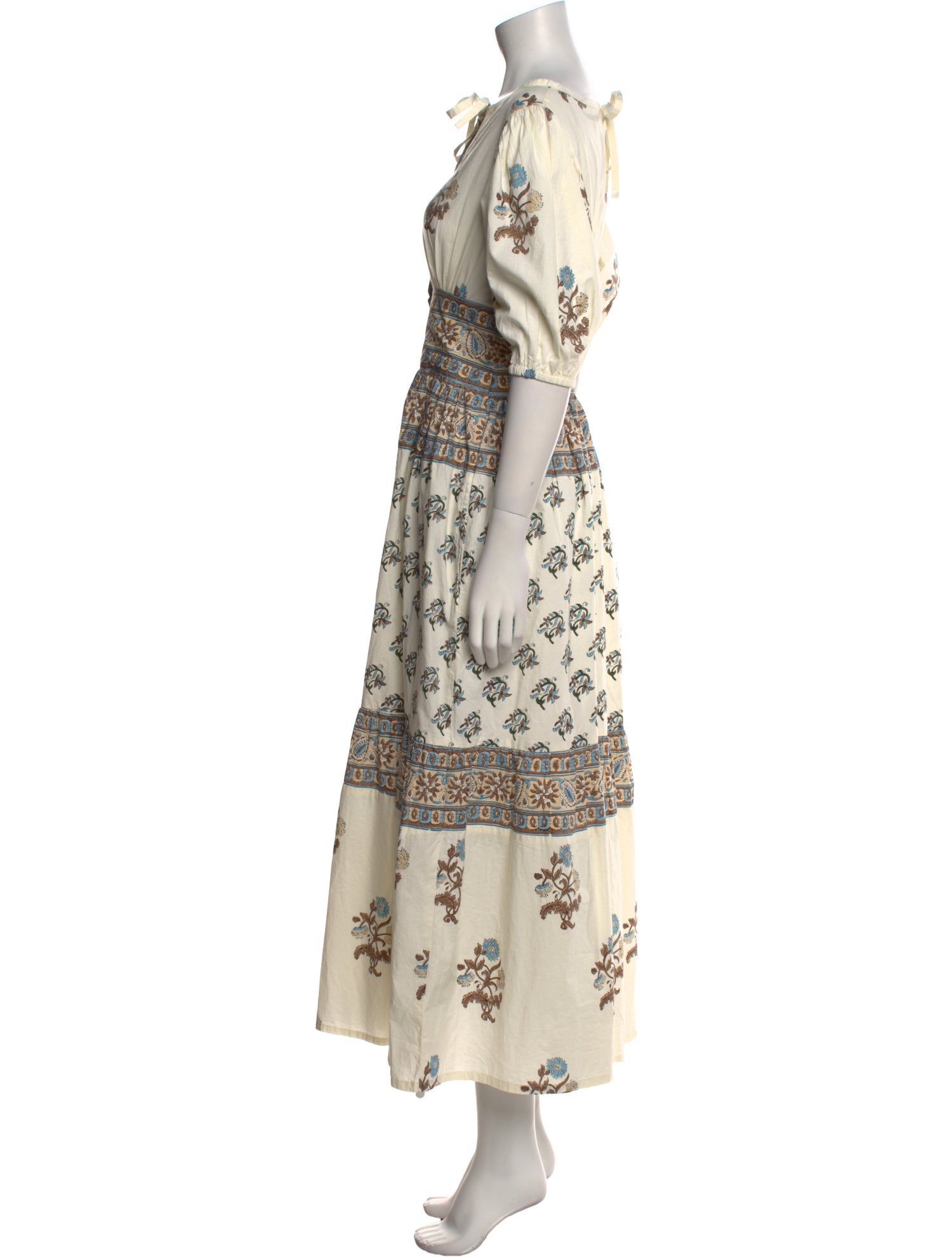 Hannah Artwear Floral Print Long Dress