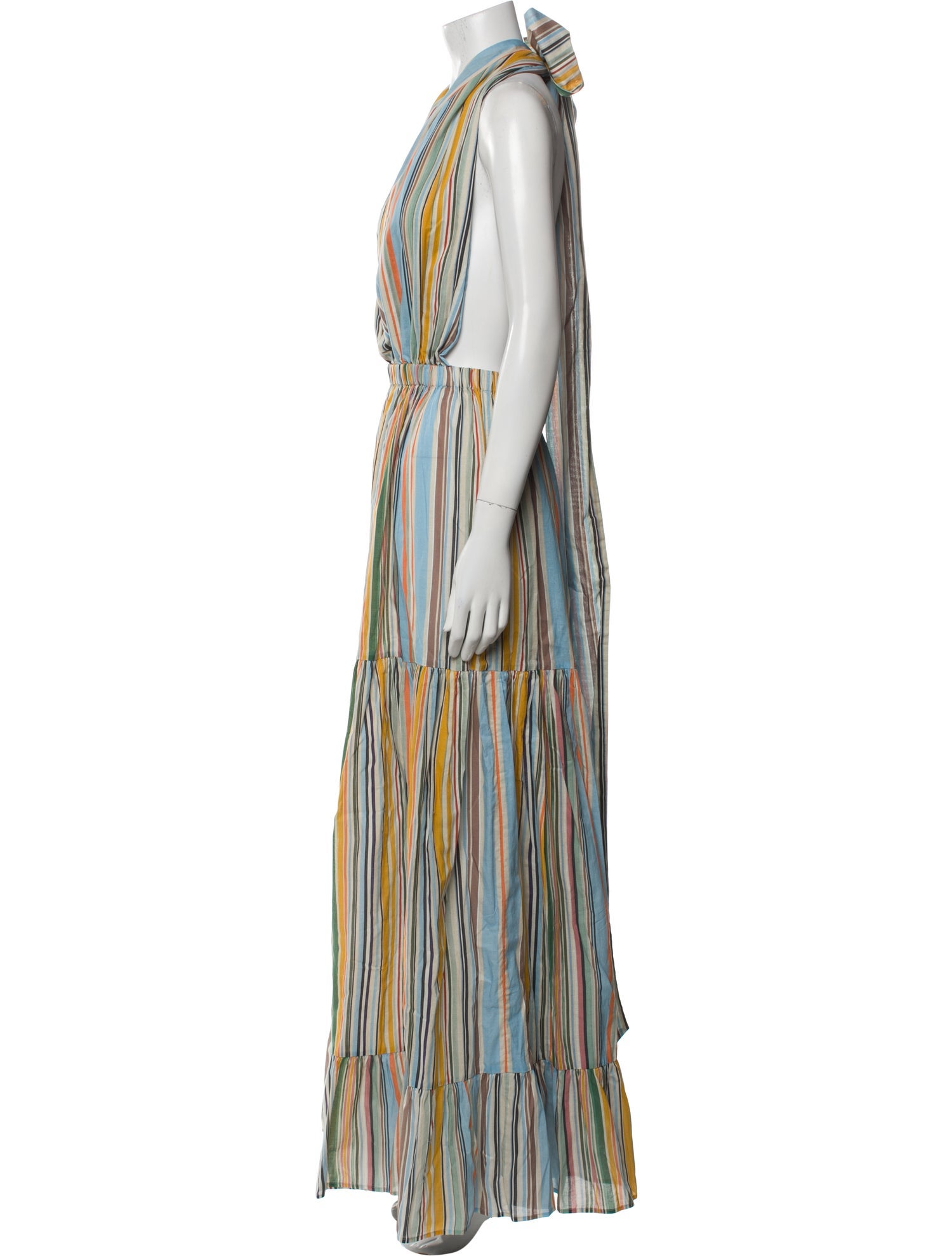 Hannah Artwear Striped Long Dress