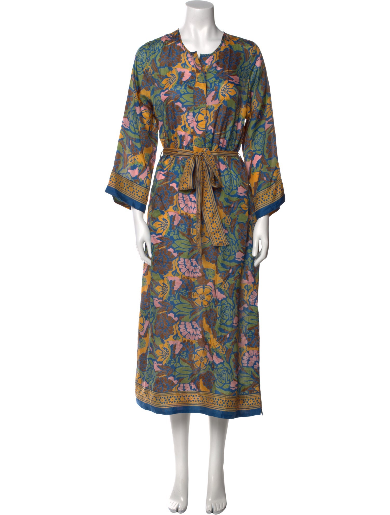 Hannah Artwear Silk Long Dress