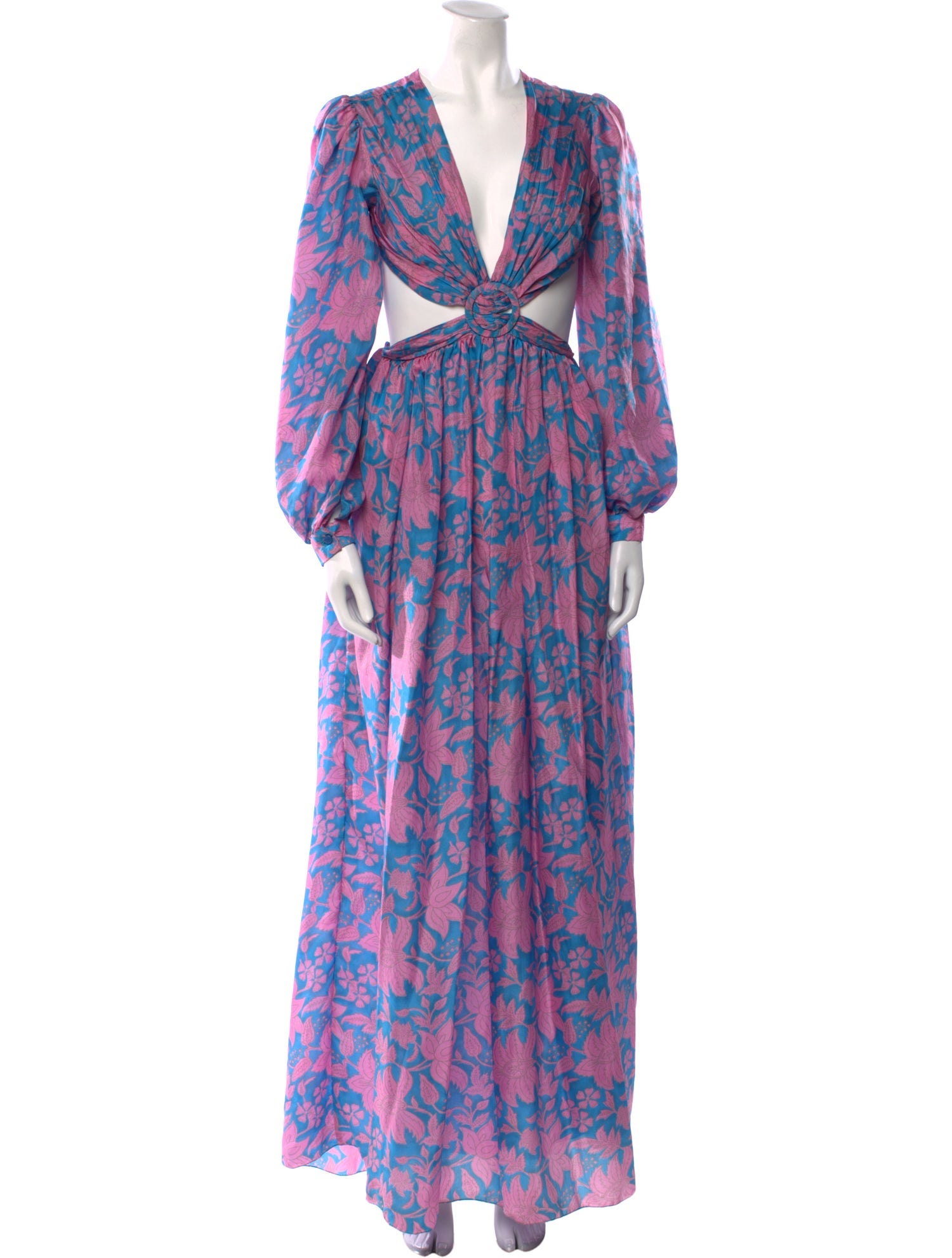 Hannah Artwear Silk Long Dress