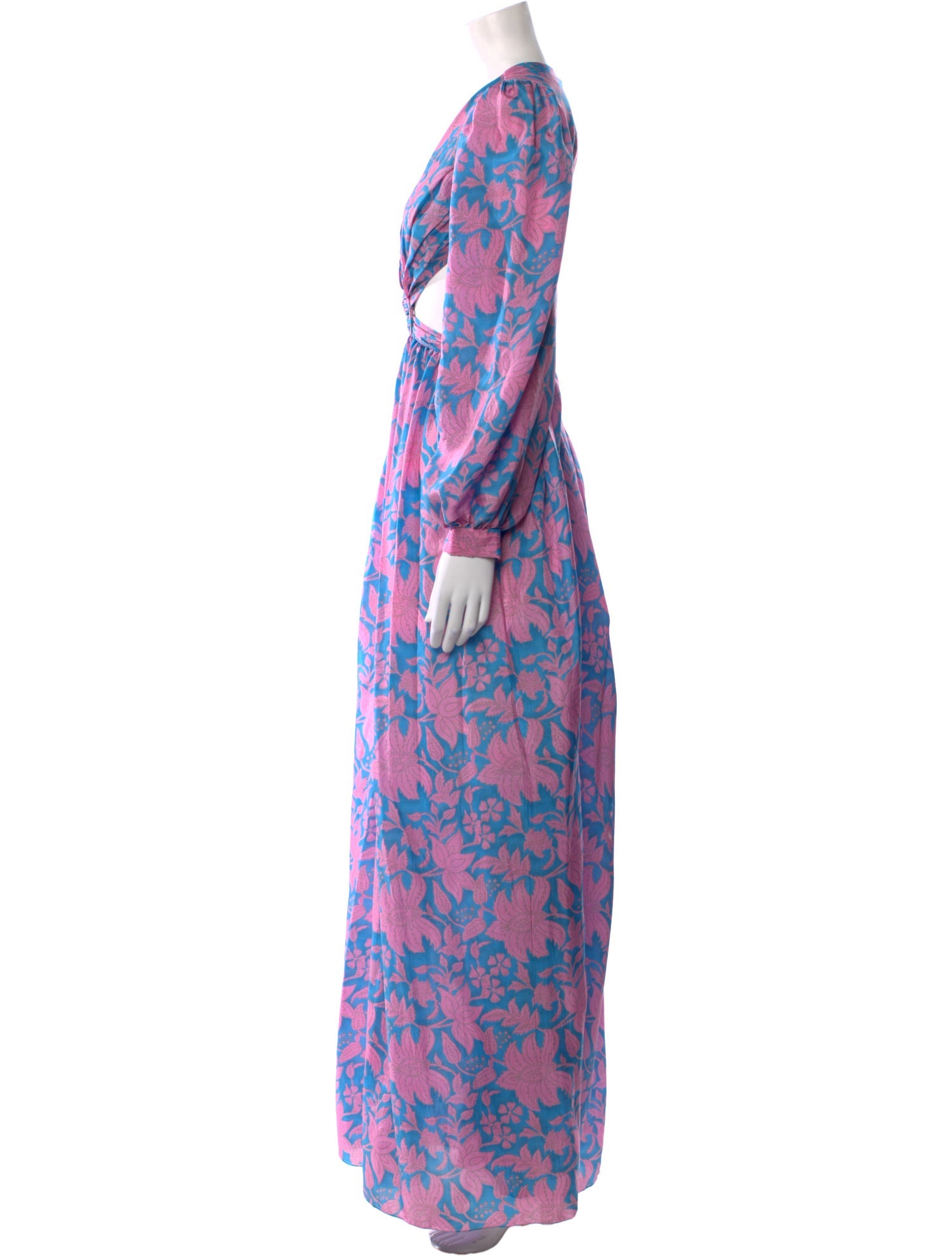 Hannah Artwear Silk Long Dress