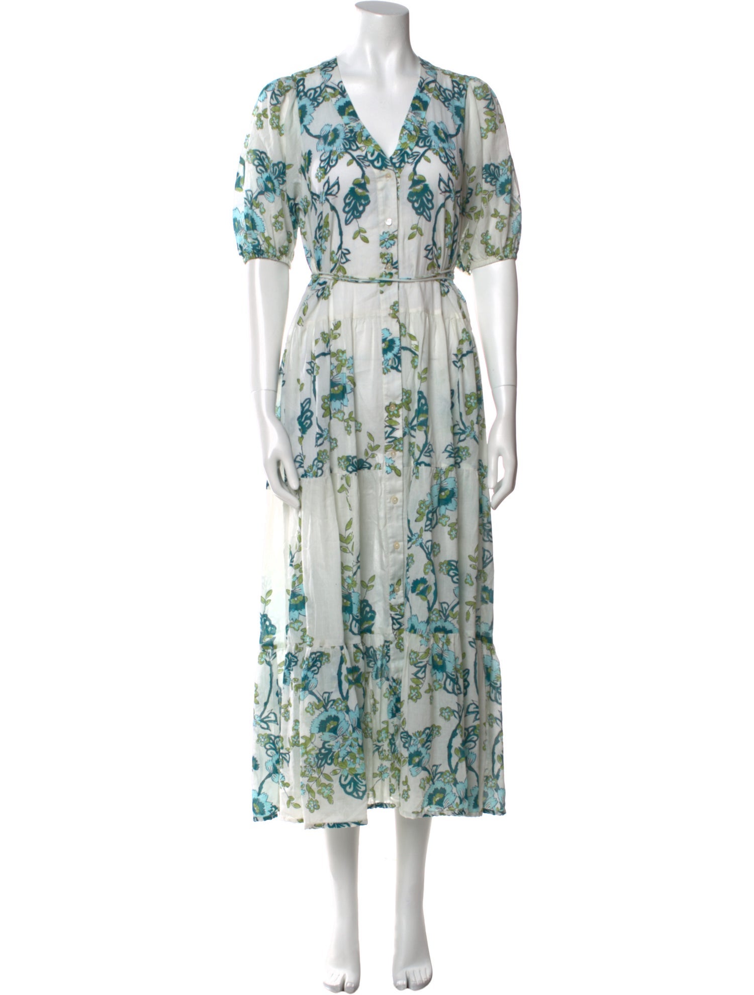 Hannah Artwear Floral Print Long Dress