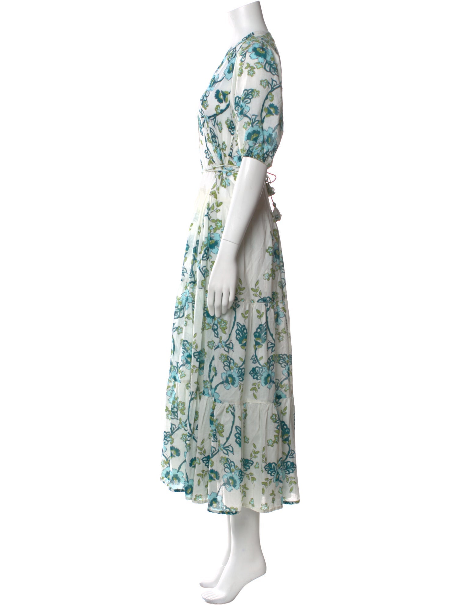 Hannah Artwear Floral Print Long Dress