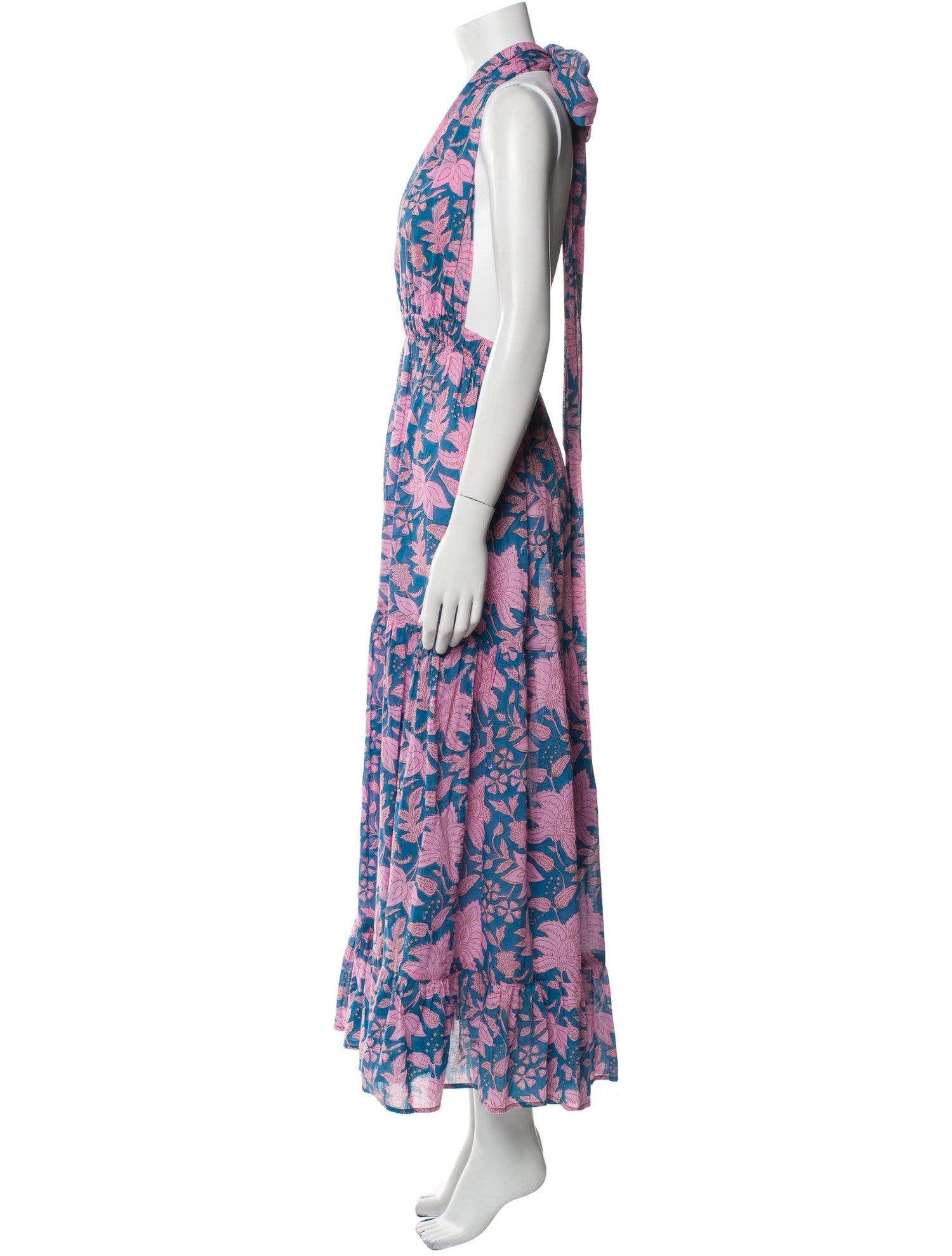 Hannah Artwear Floral Print Long Dress