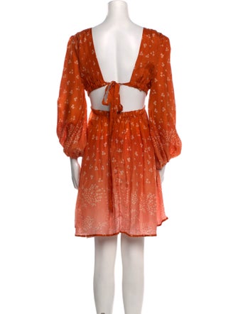 Hannah Artwear Silk Knee-Length Dress