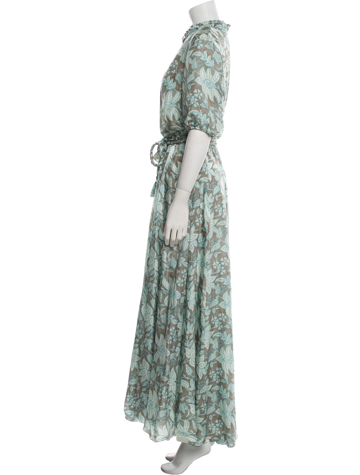 Hannah Artwear Silk Long Dress