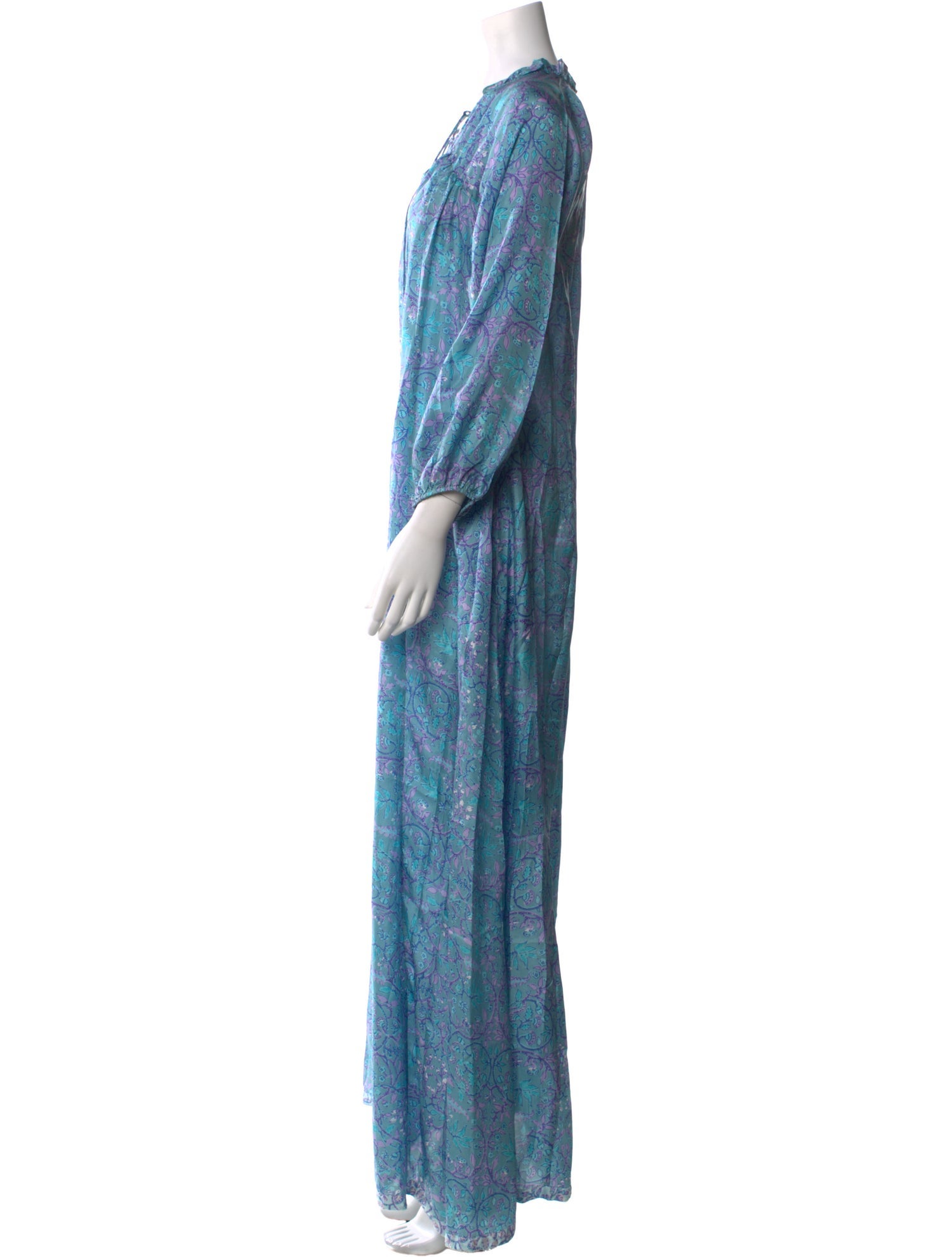 Hannah Artwear Silk Long Dress w/ Tags