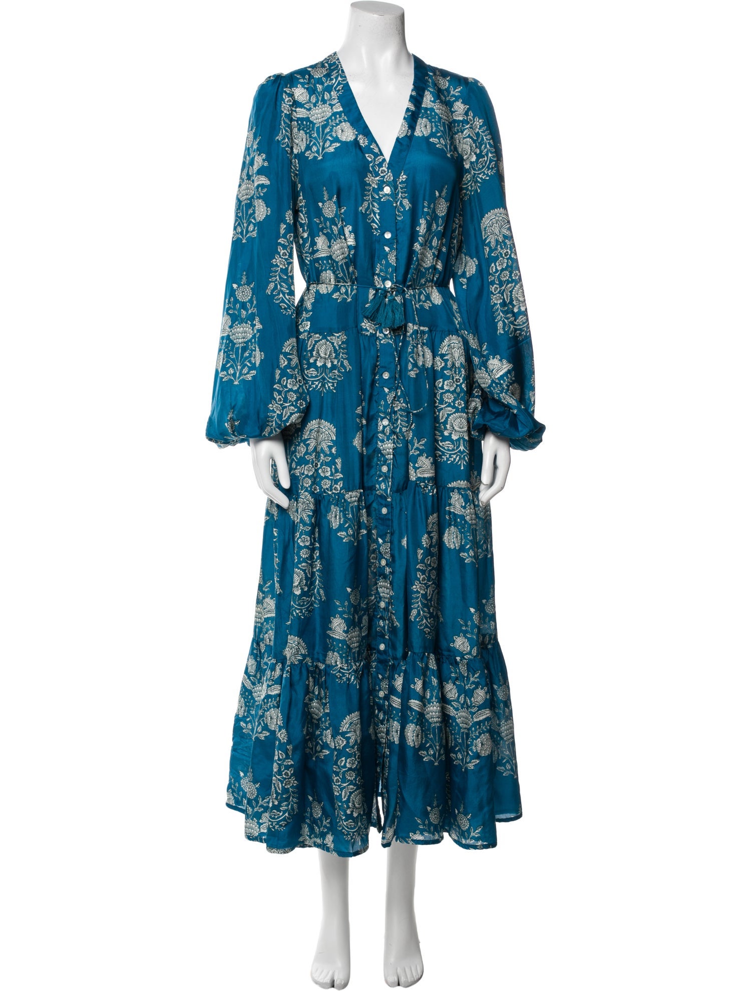 Hannah Artwear Silk Long Dress