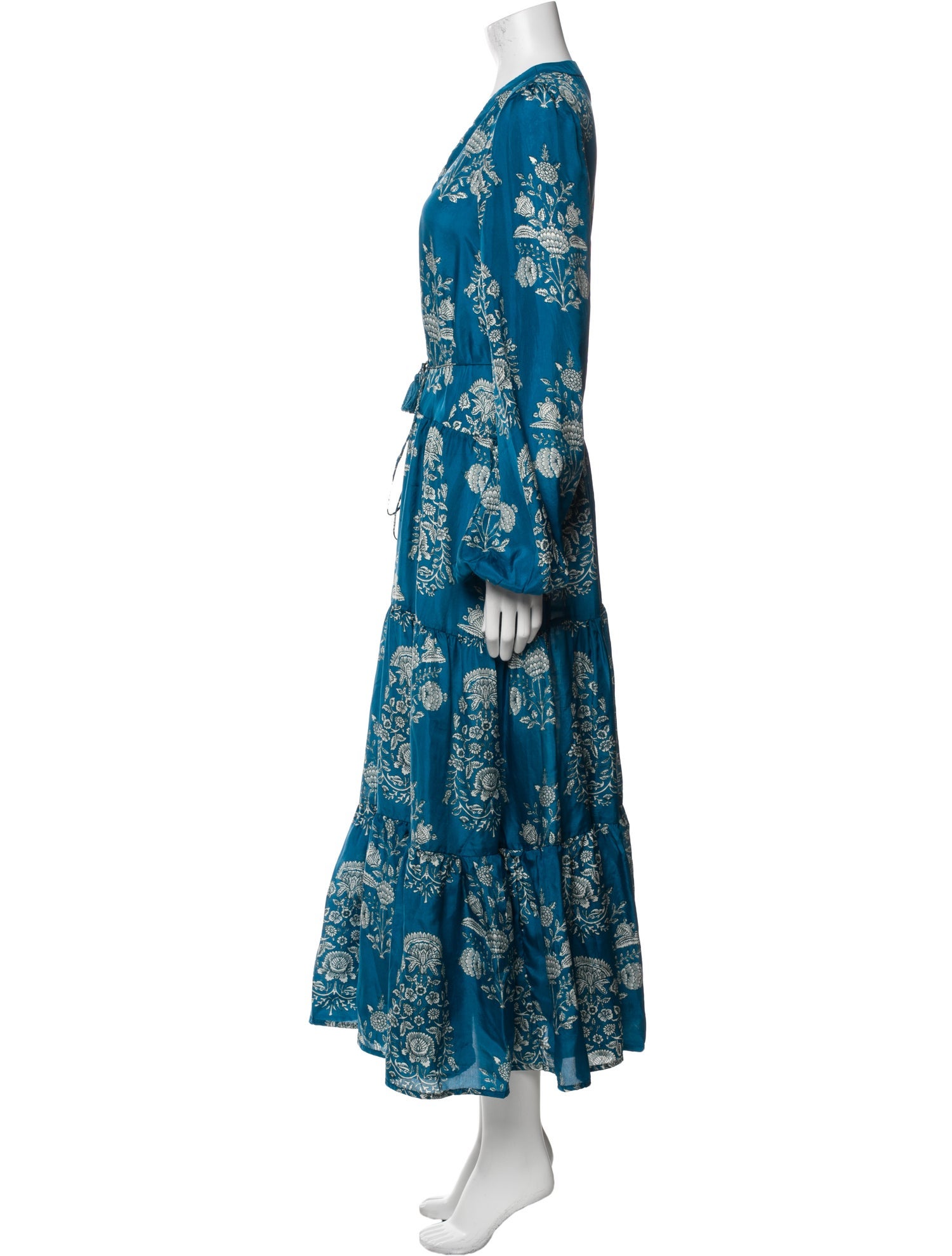 Hannah Artwear Silk Long Dress