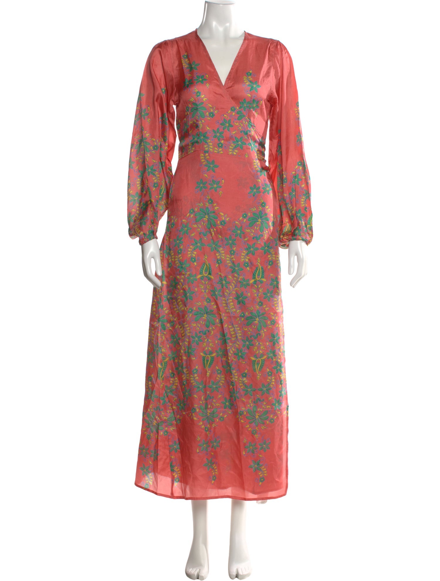 chinese dress ladies Brocade Azul Tali Maxi Dress main image 0