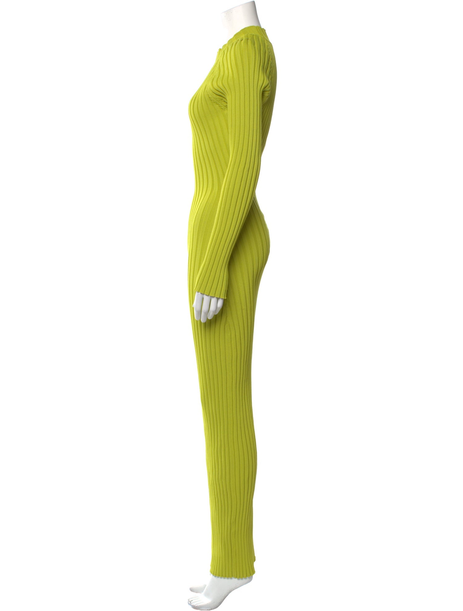 Hanifa Mock Neck Long Dress