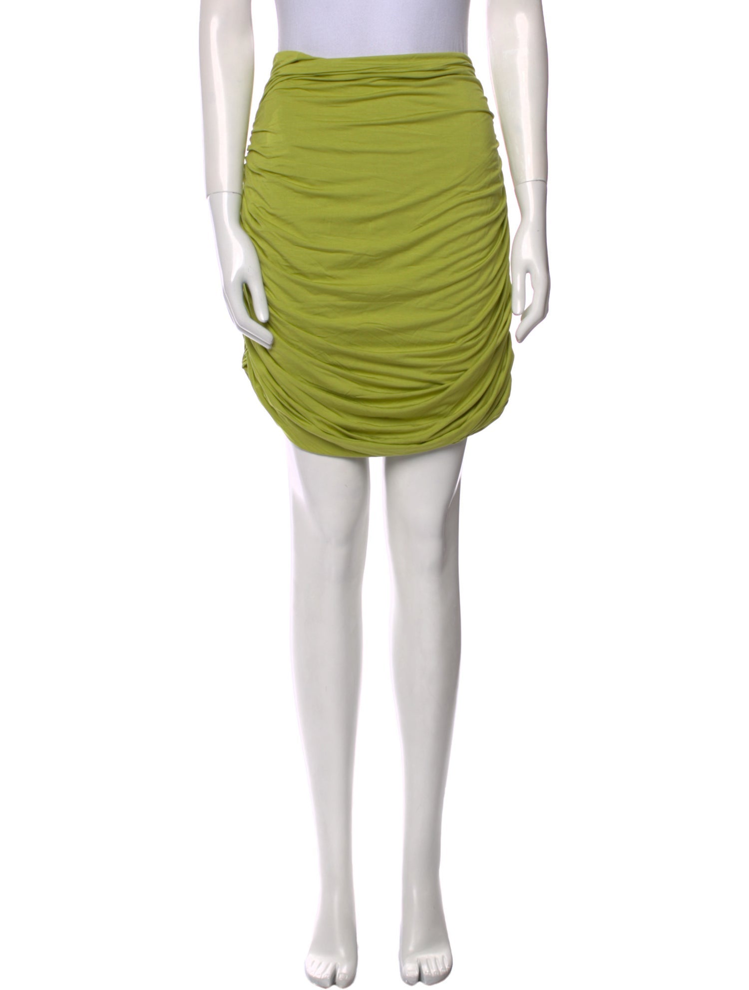 Hanifa Ruffle Embellishment Knee-Length Skirt w/ Tags