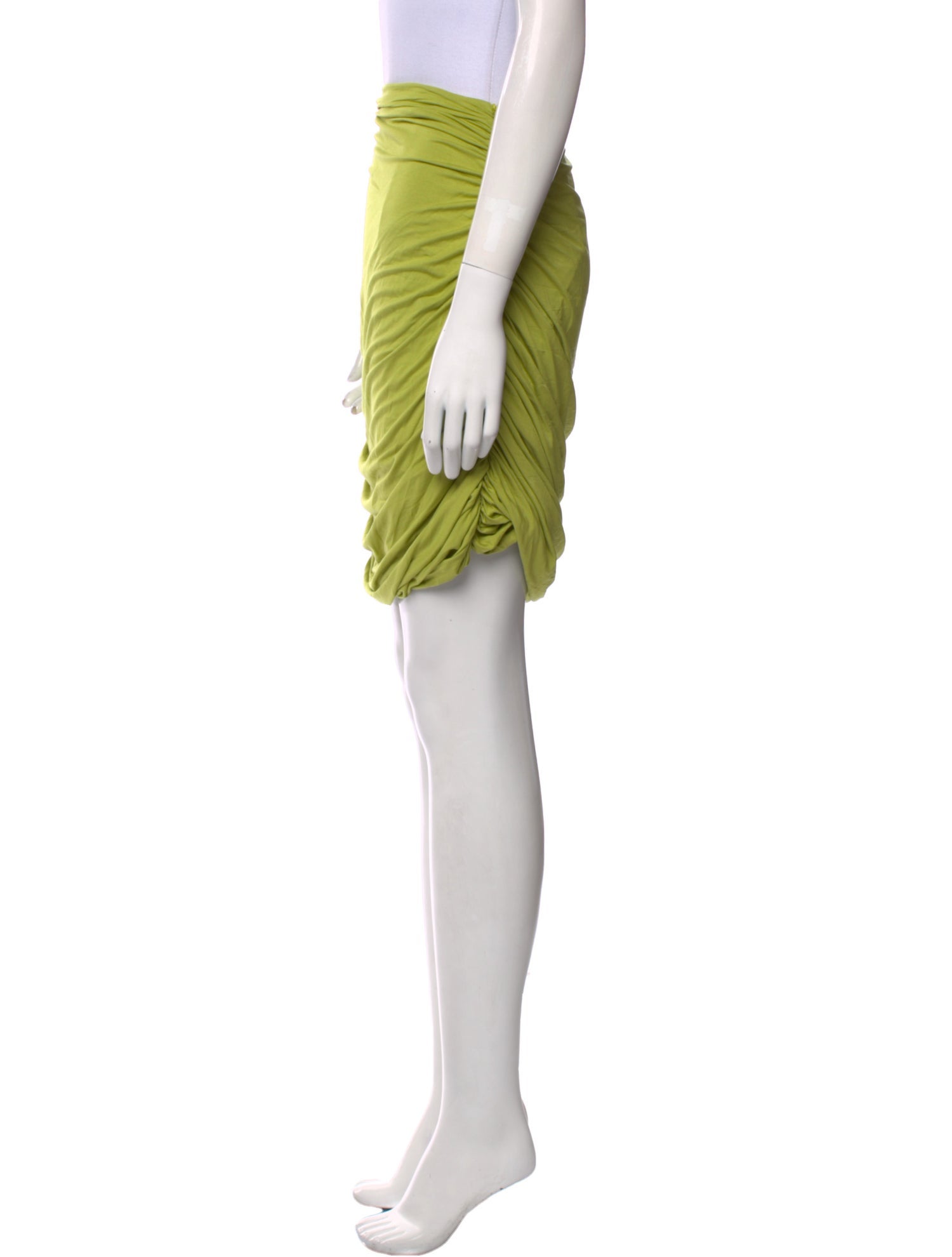 Hanifa Ruffle Embellishment Knee-Length Skirt w/ Tags