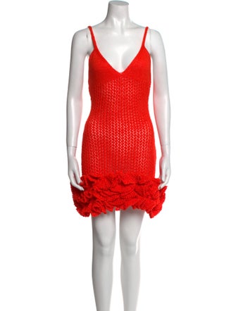 Hanifa Printed Mini Dress