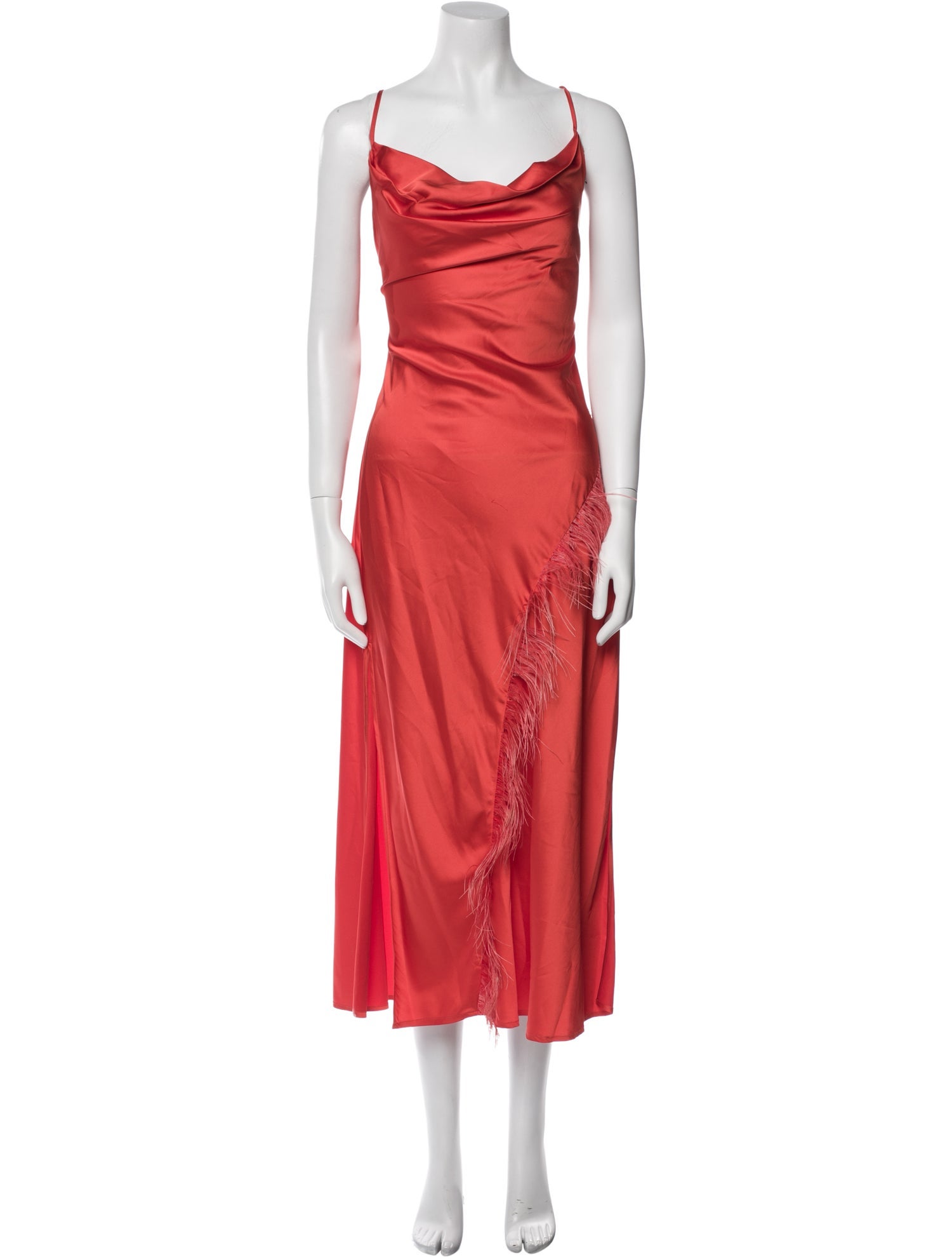 Hanifa Cowl Neck Long Dress