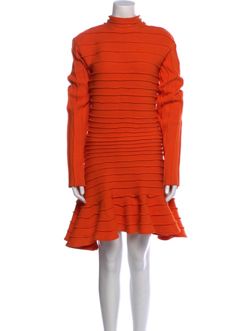 Hanifa Turtleneck Knee-Length Dress
