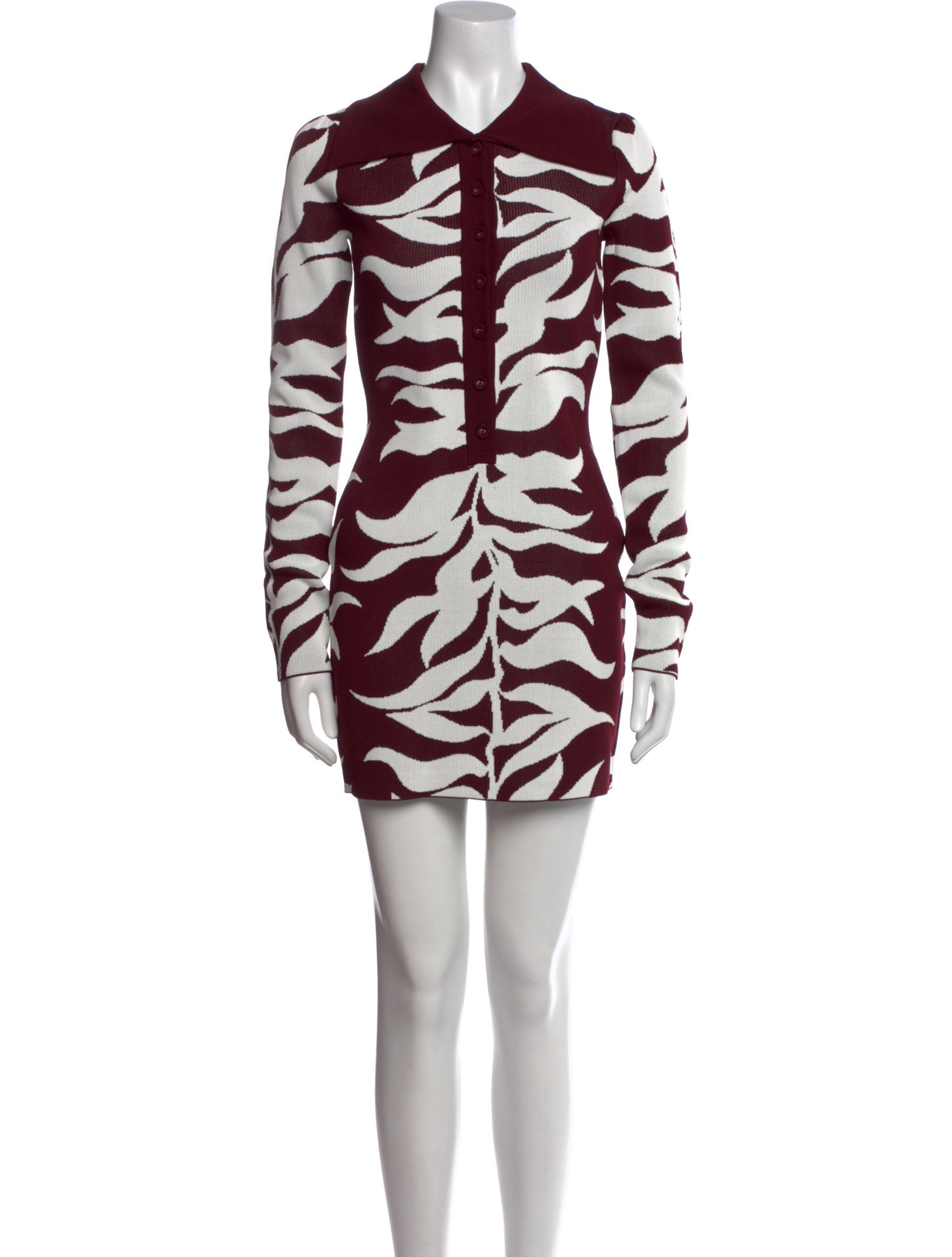 Hanifa Animal Print Mini Dress w/ Tags