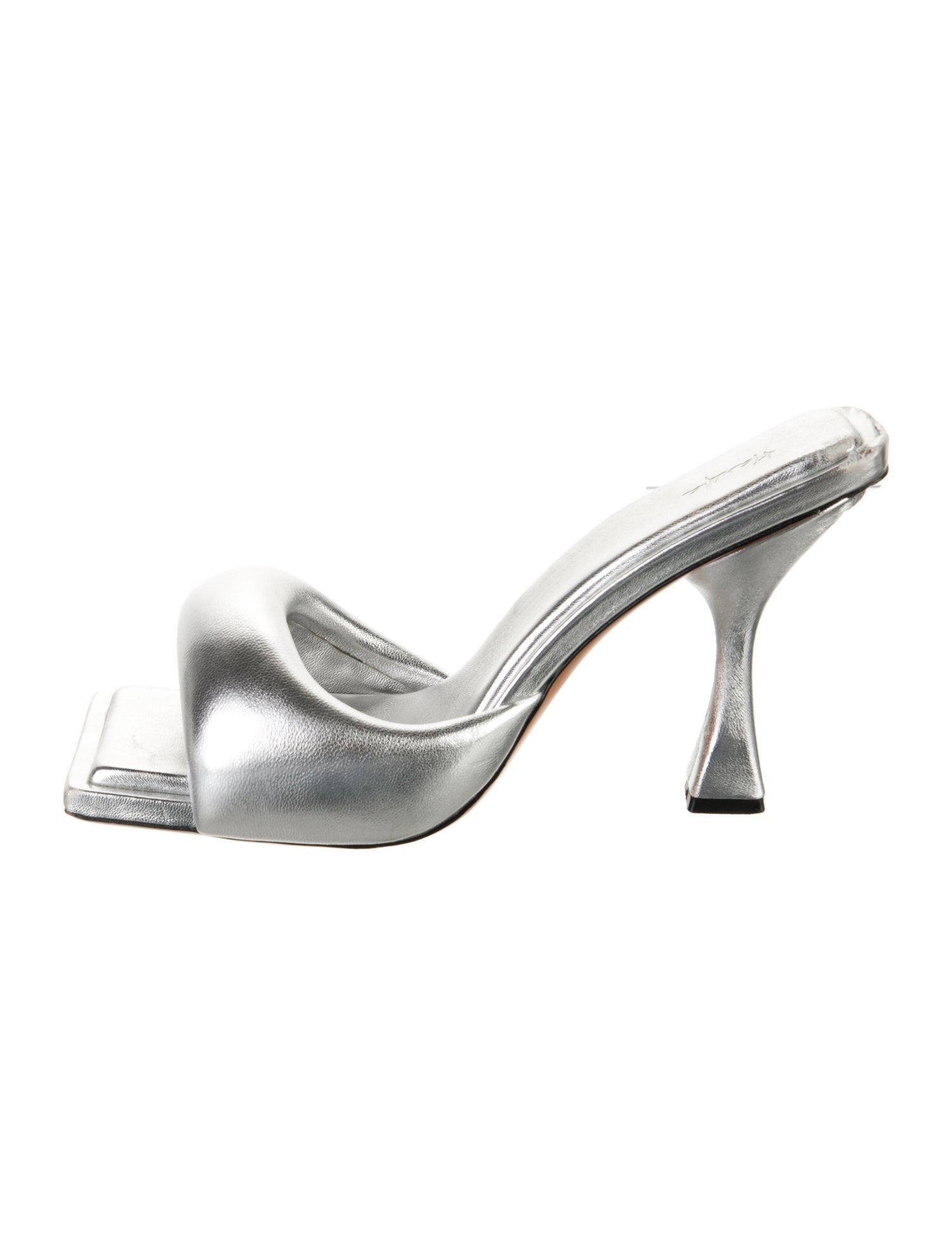 Hanifa Leather Slides