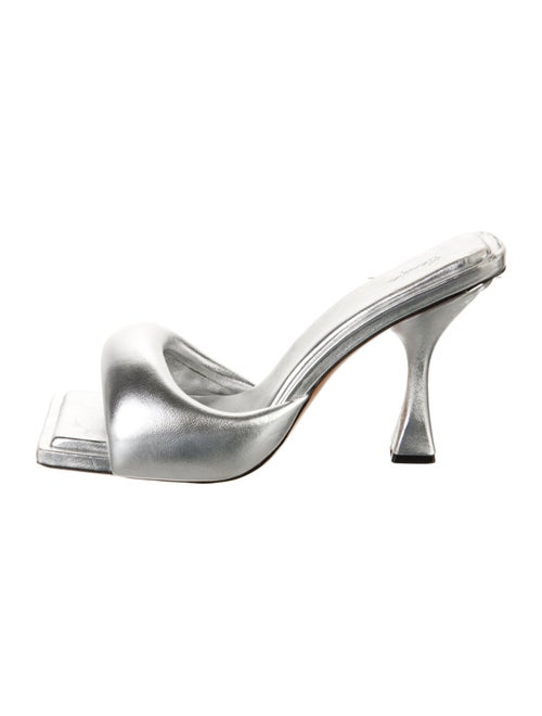 Hanifa Leather Slides