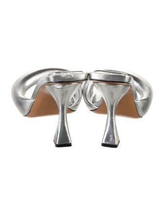 Hanifa Leather Slides