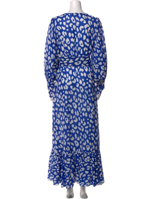 Hanifa Printed Long Dress