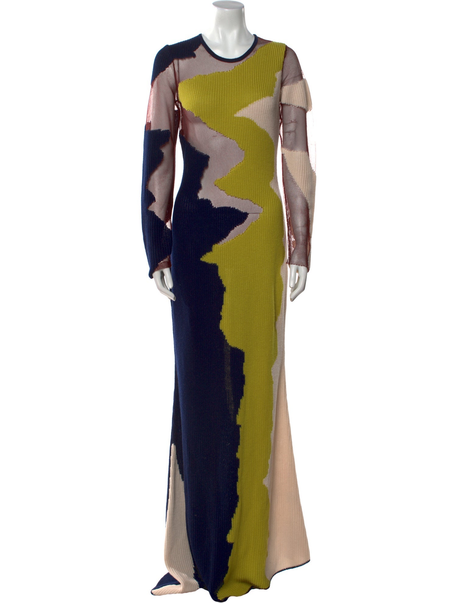 Hanifa Tie-Dye Print Long Dress