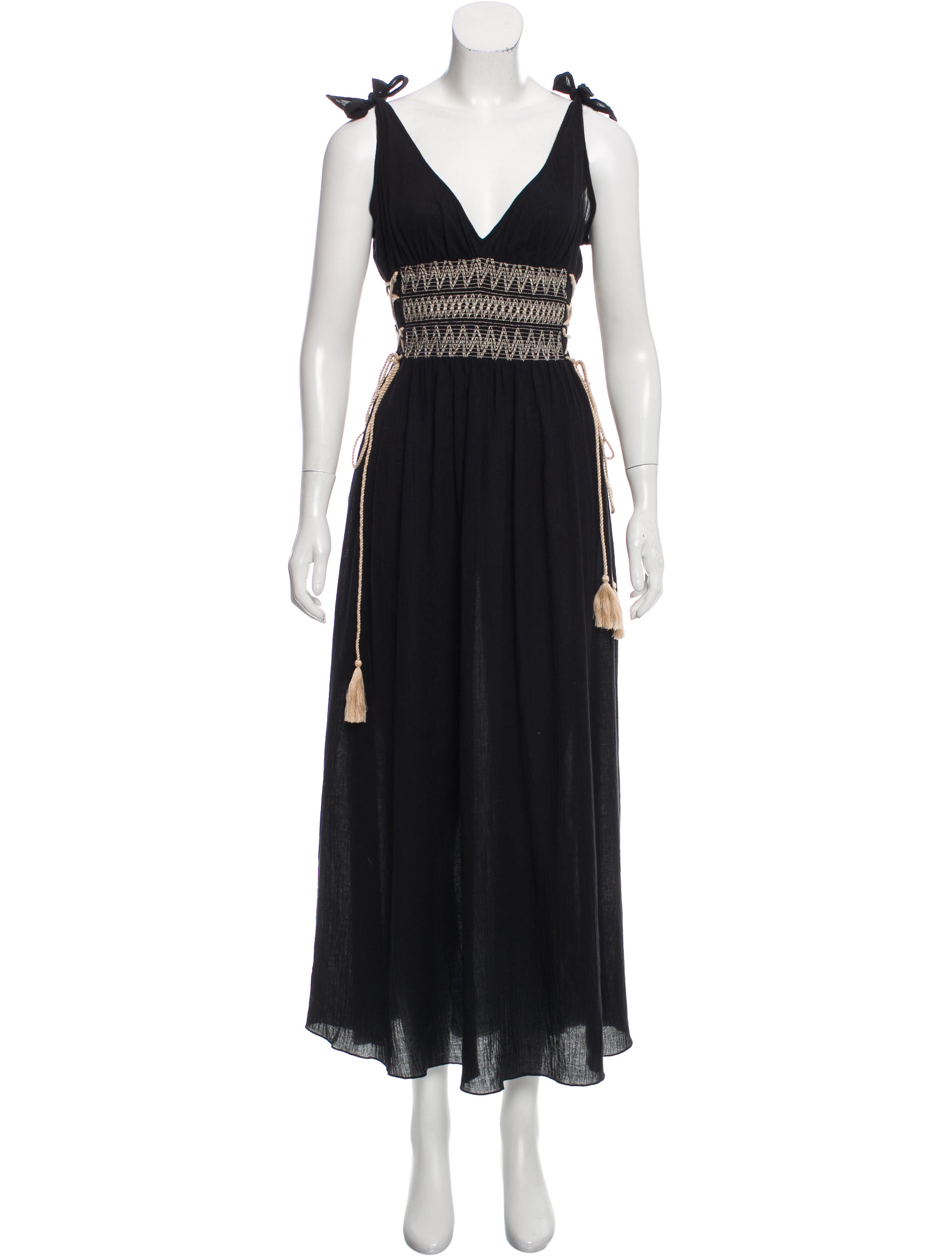 Harare Sleeveless Maxi Dress Clothing WHARA20155 The RealReal