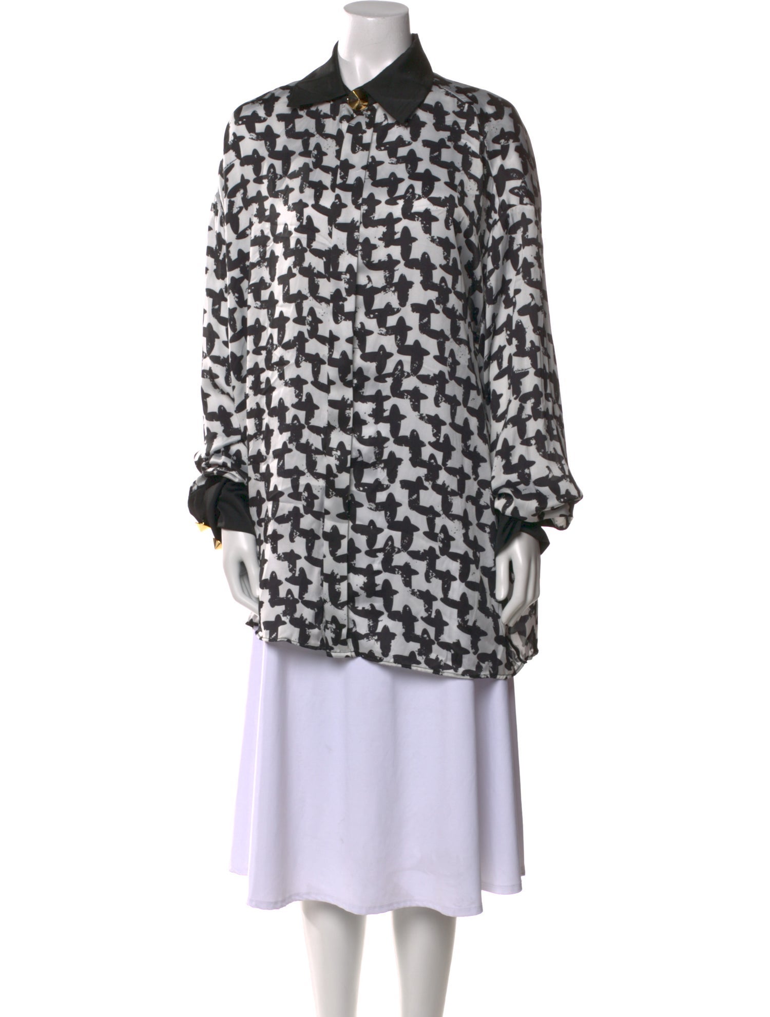 Harbison Printed Long Sleeve Tunic
