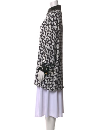 Harbison Printed Long Sleeve Tunic