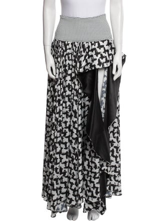 Harbison Printed Midi Length Skirt