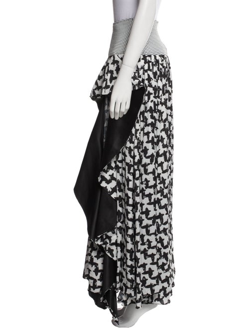 Harbison Printed Midi Length Skirt