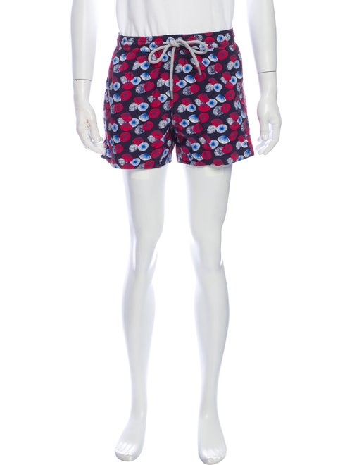 Harmont & Blaine Printed Swim Trunks Blue