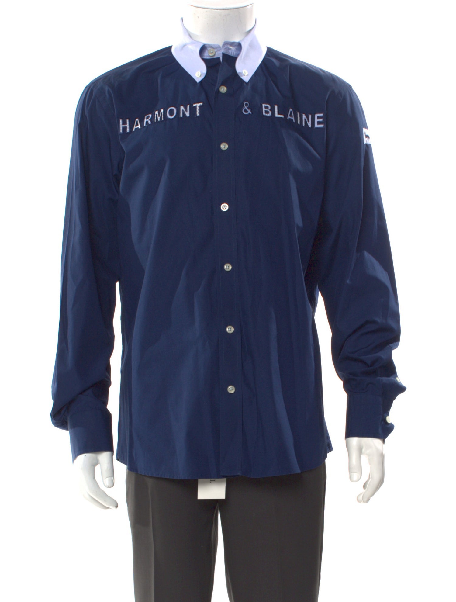 Harmont & Blaine Long Sleeve Dress Shirt