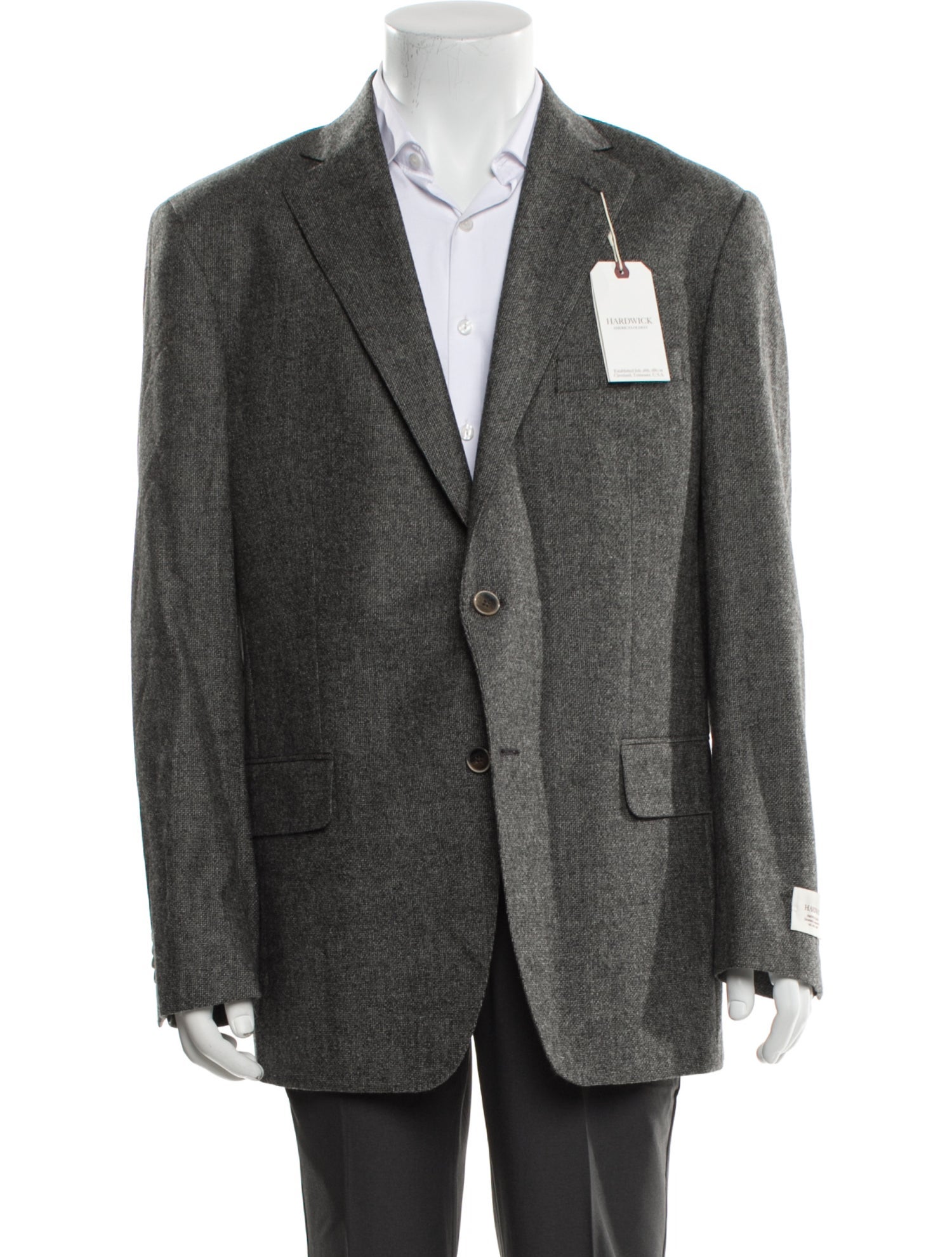 Hardwick Wool Tweed Pattern Blazer