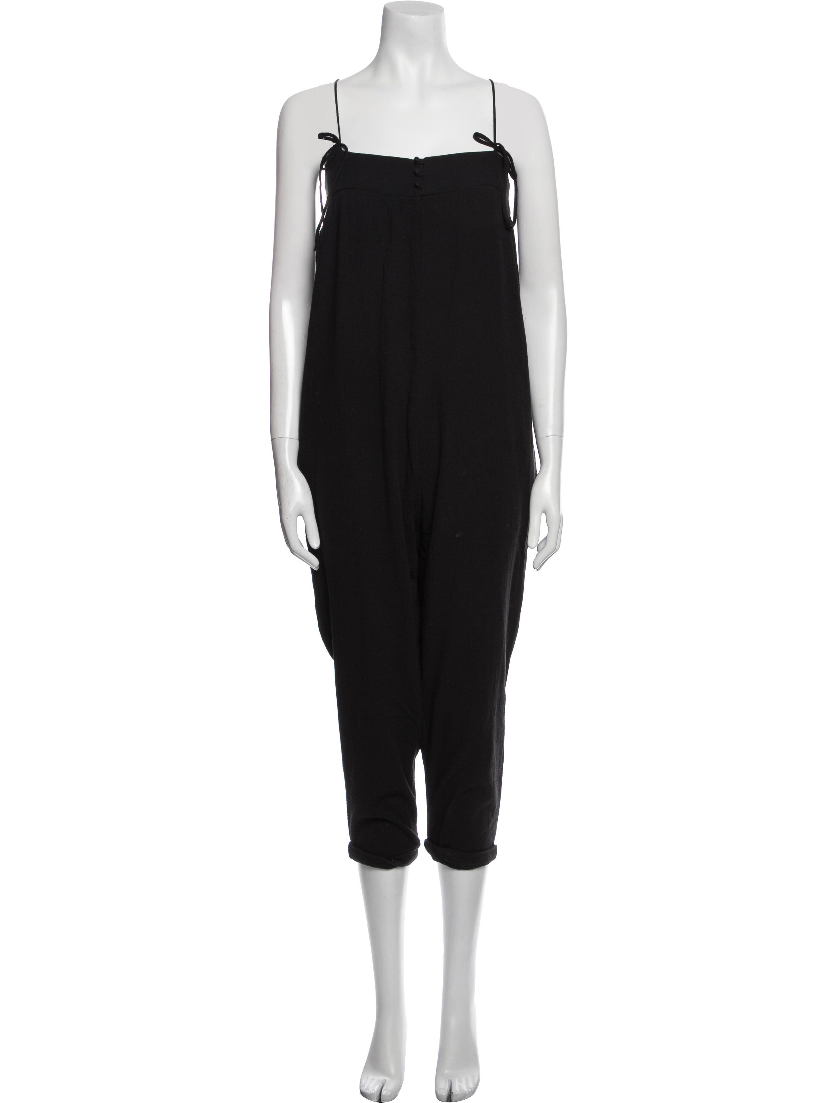 Hatch Maternity Square Neckline Jumpsuit