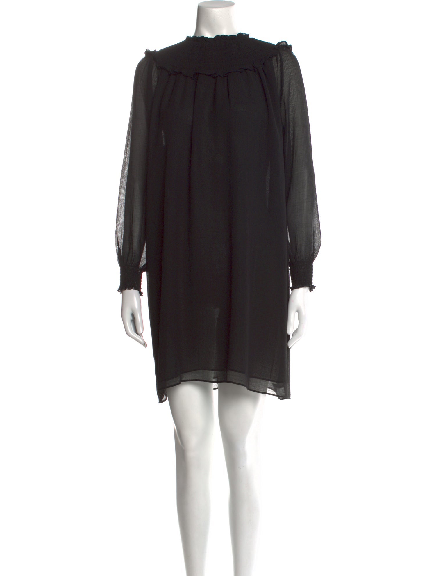 Hatch Bateau Neckline Mini Dress