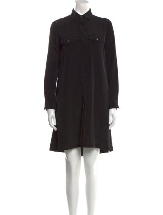 Hatch Knee-Length Dress