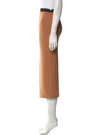 Hatch Midi Length Skirt